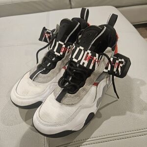 Jordan Kids Sneakers - White, Black, and Red